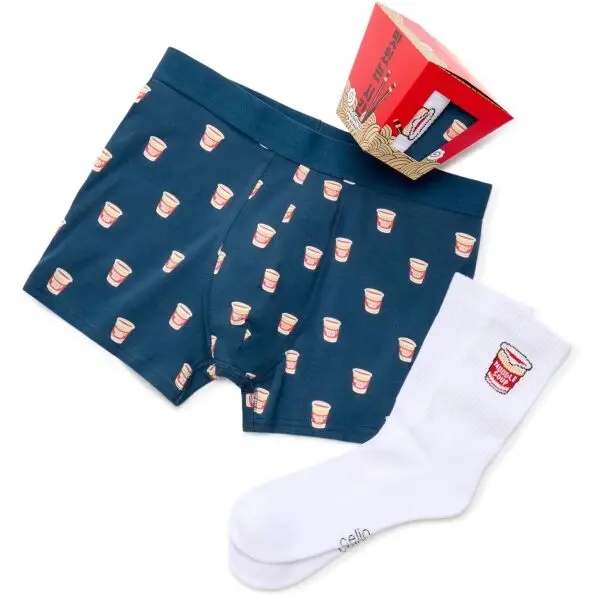 CELIO CELIO XMIBONODLE Комплект боксерки и чорапи, тъмносин, размер