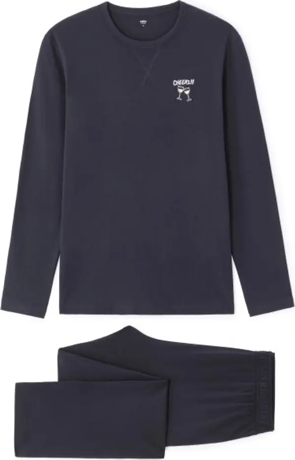 CELIO CELIO XMIPYCHAMP Мъжка пижама, тъмносин, размер