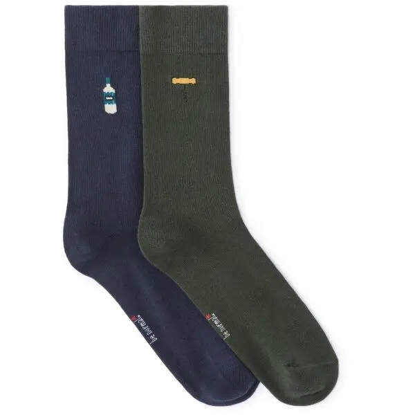 CELIO CELIO XMISOCHER Мъжки чорапи в подаръчна опаковка, тъмнозелено, размер