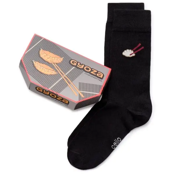 CELIO CELIO XMISOGYOZA Мъжки чорапи в подаръчна опаковка, черно, размер