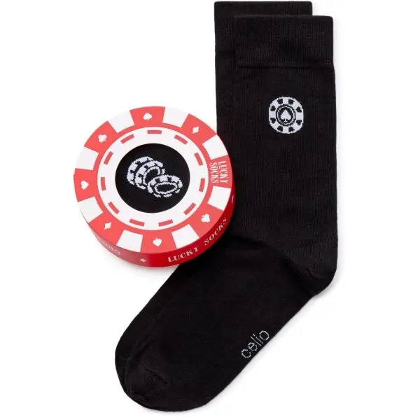 CELIO CELIO XMISOJETON Мъжки чорапи в подаръчна опаковка, черно, размер