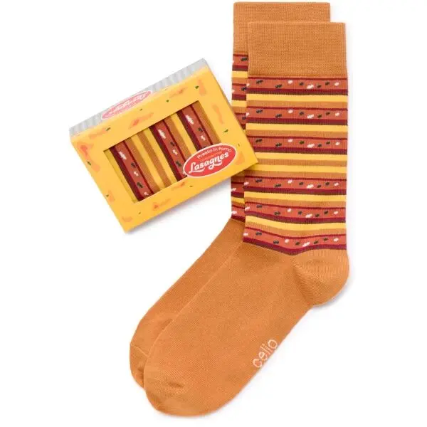 CELIO CELIO XMISOLASA Мъжки чорапи, оранжево, размер