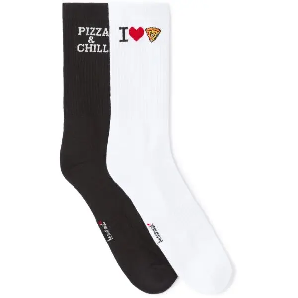 CELIO CELIO XMISOPIZZA Мъжки чорапи в подаръчна опаковка, бяло, размер