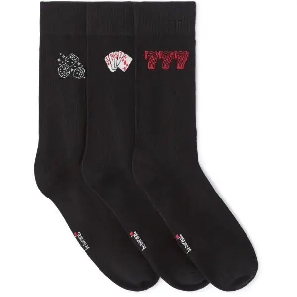 CELIO CELIO XMISOPLAY Мъжки чорапи в подаръчна опаковка, черно, размер