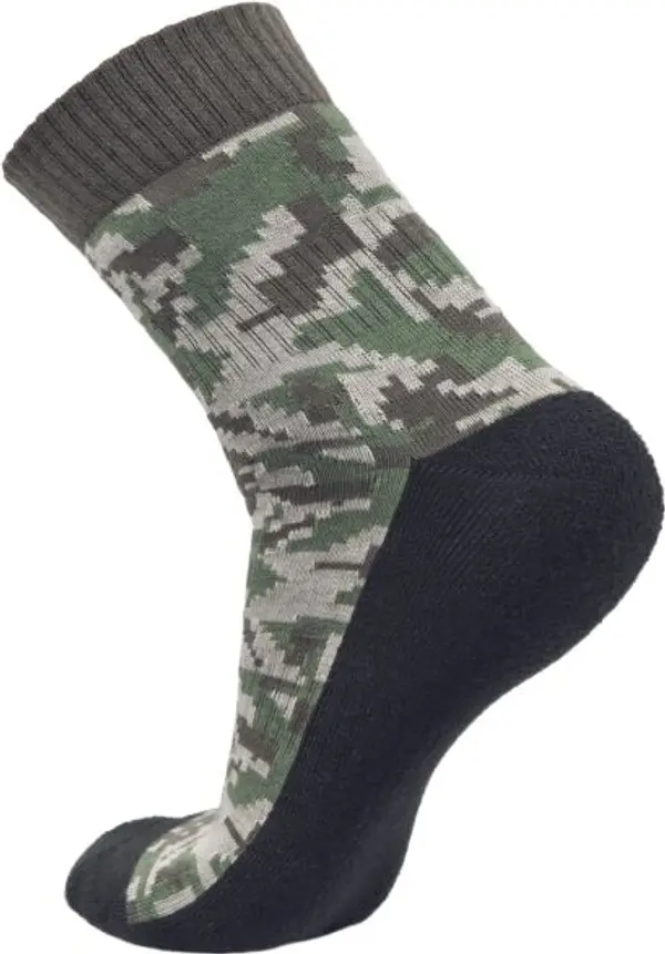 CERVA CERVA NEURUM CAMOU Мъжки чорапи, khaki, размер 39-40