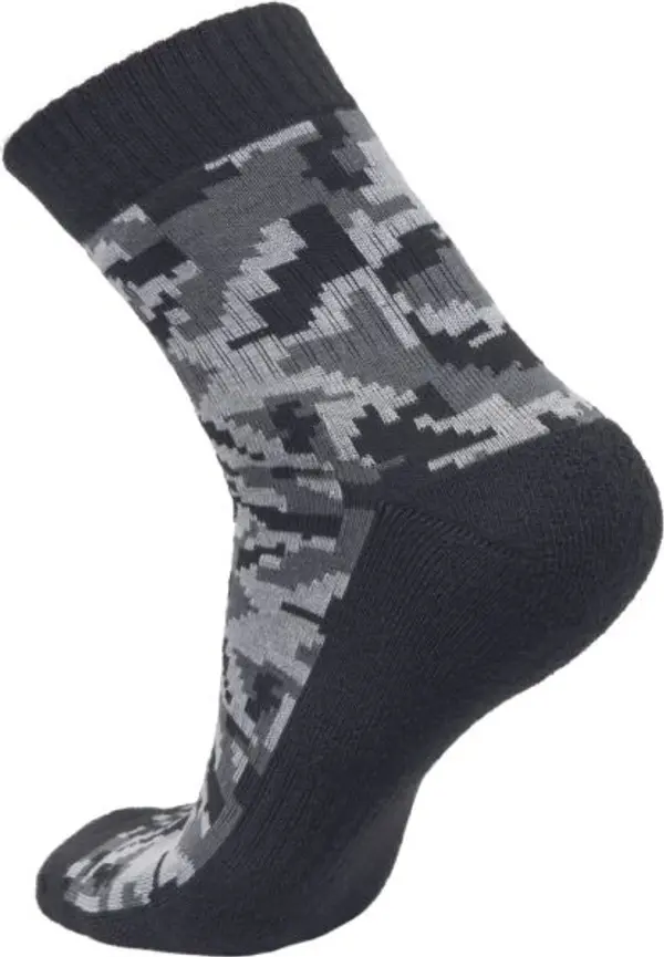 CERVA CERVA NEURUM CAMOU Мъжки чорапи, тъмносиво, размер 39-40