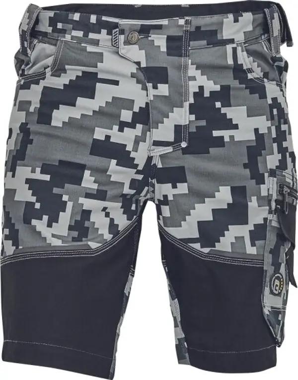 CERVA CERVA NEURUM CAMOU Мъжки работни шорти, тъмносиво, размер