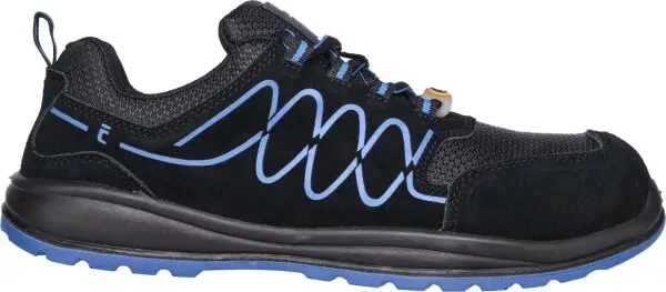 CERVA CERVA RAVEN SPORTY O1 ESD SR Мъжки работни обувки, черно, размер