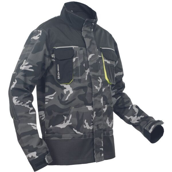 CERVA CERVA SHELDON CAMOU Мъжко работно яке, тъмносиво, размер