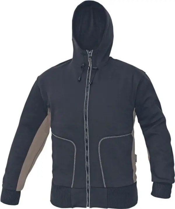 CERVA CERVA STANMORE NEW Мъжки суитшърт, тъмносиво, размер XXL