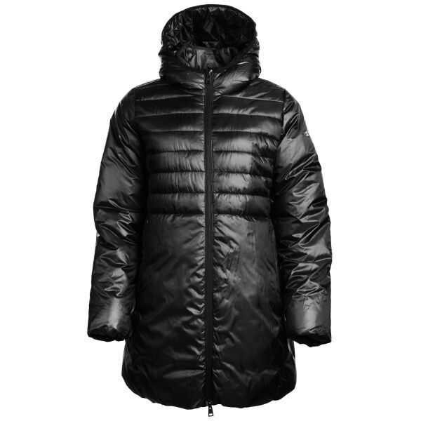 Champion Champion 3/4 HOODED POLYFILLED JACKET Дамско капитонирано яке, черно, размер