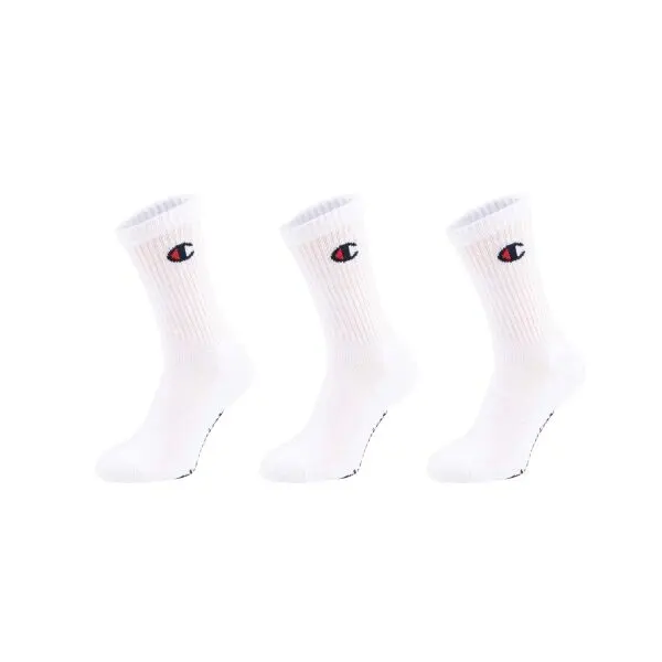 Champion Champion 3PK CREW SOCKS Унисекс чорапи, бяло, размер 35-38