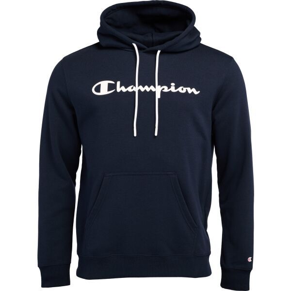 Champion Champion AMERICAN CLASSICS HOODED SWEATSHIRT Мъжки суитшърт, тъмносин, размер