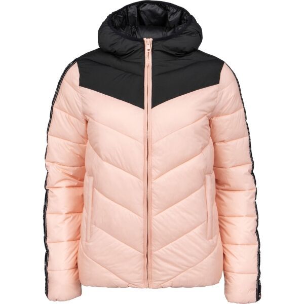 Champion Champion HOODED POLYFILLED JACKET Дамско капитонирано яке, розово, размер XS