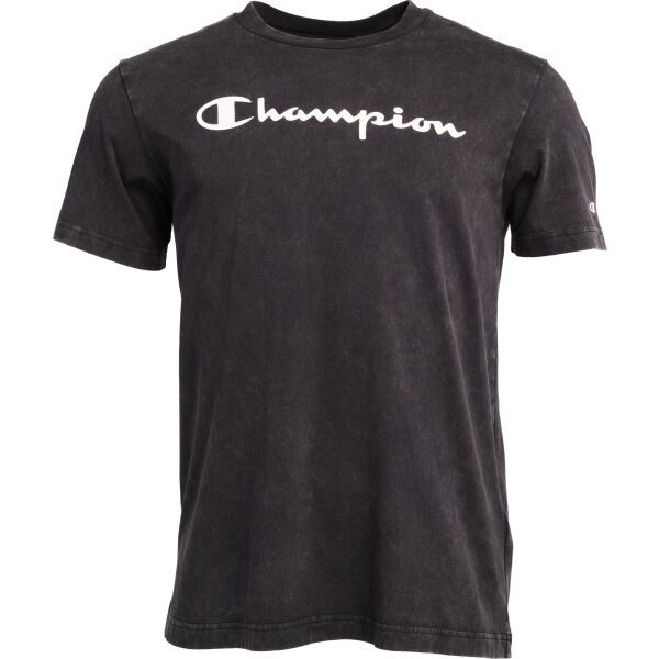 Champion Champion OLD SCHOOL CREWNECK T-SHIRT Мъжка тениска, тъмносиво, размер S