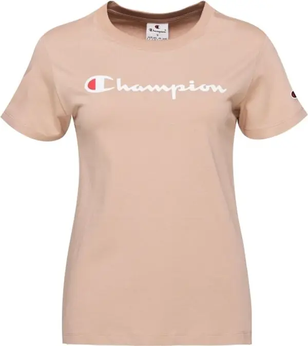Champion Champion CREWNECK Дамска тениска, бежово, размер