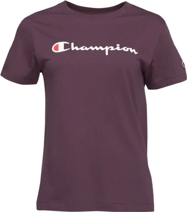 Champion Champion CREWNECK Дамска тениска, лилаво, размер