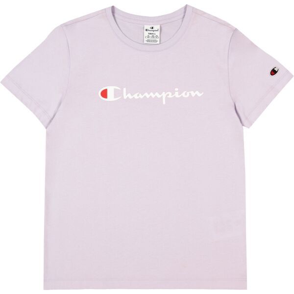Champion Champion CREWNECK Дамска тениска, лилаво, размер