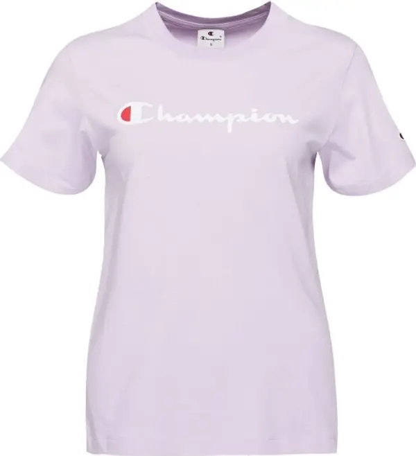 Champion Champion CREWNECK Дамска тениска, лилаво, размер