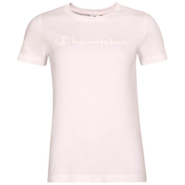 Champion Champion CREWNECK T-SHIRT Дамска тениска, бяло, размер