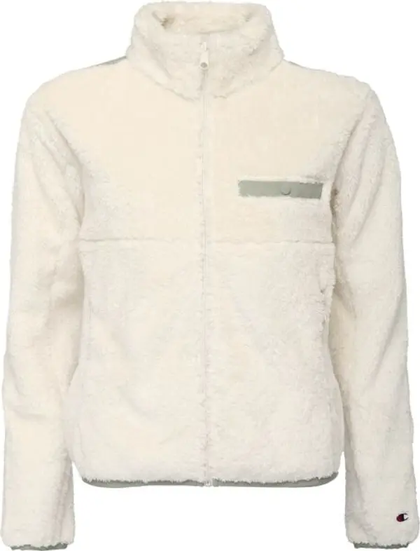 Champion Champion FULL ZIP Дамски суитшърт, бежово, размер