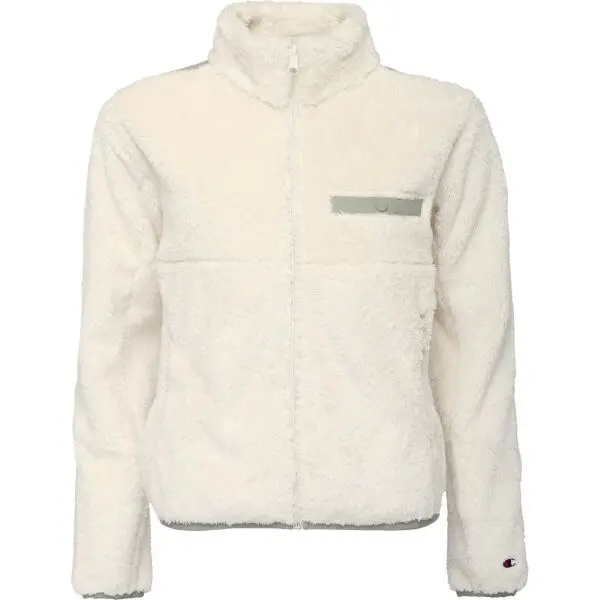 Champion Champion FULL ZIP Дамски суитшърт, бежово, размер
