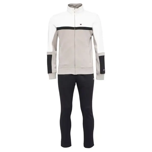 Champion Champion FULL ZIP SWEATSHIRT Мъжки спортен комплект, черно, размер