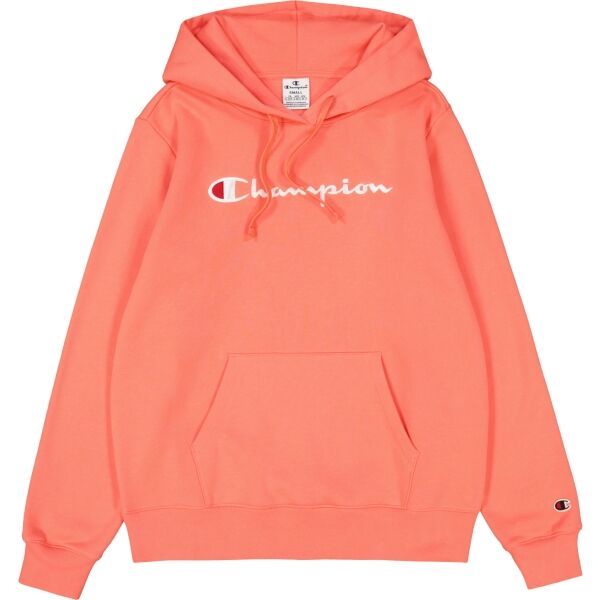 Champion Champion HOODED Дамски суитшърт, цвят сьомга, размер
