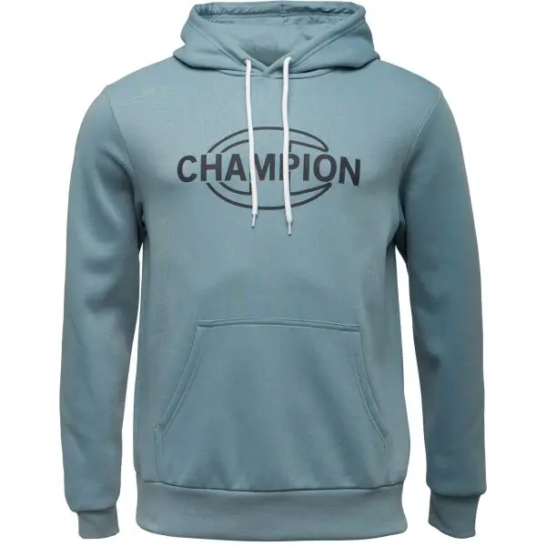 Champion Champion HOODED Мъжки суитшърт, светлосиньо, размер