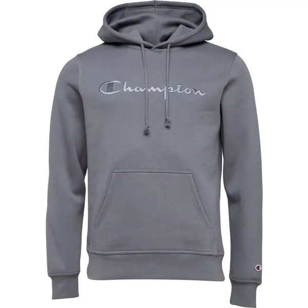 Champion Champion HOODED Мъжки суитшърт, тъмносиво, размер