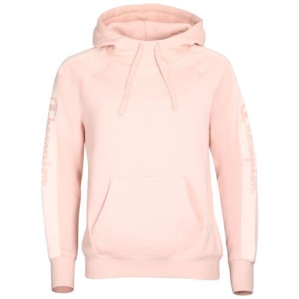 Champion Champion HOODED SWEATSHIRT Дамски  суитшърт, розово, размер