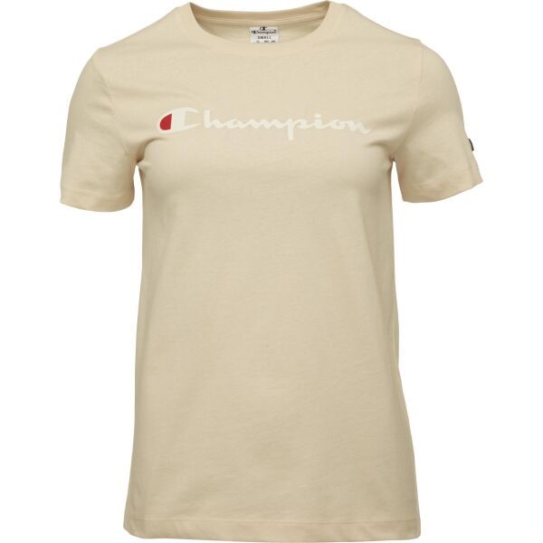 Champion Champion LEGACY Дамска тениска, бежово, размер