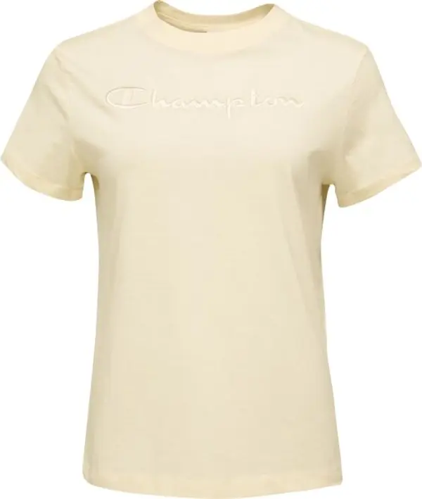 Champion Champion LEGACY Дамска тениска, бежово, размер
