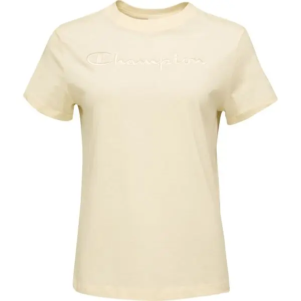 Champion Champion LEGACY Дамска тениска, бежово, размер