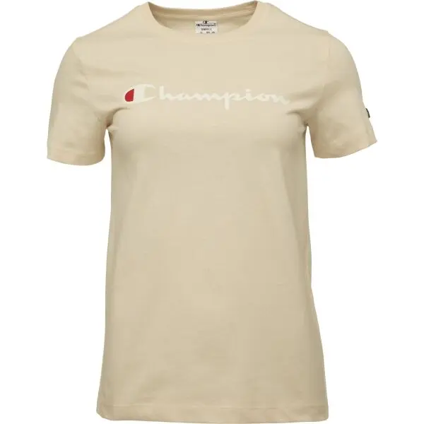 Champion Champion LEGACY Дамска тениска, бежово, размер