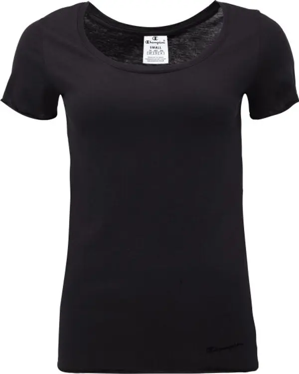 Champion Champion LEGACY Дамска тениска, черно, размер