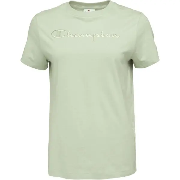 Champion Champion LEGACY Дамска тениска, светло-зелено, размер