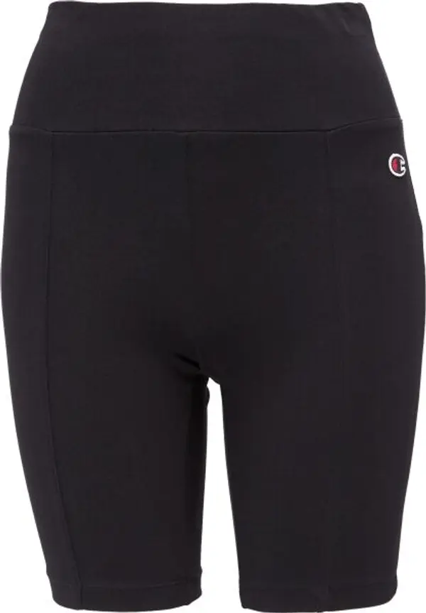 Champion Champion LEGACY Дамски еластични шорти, черно, размер