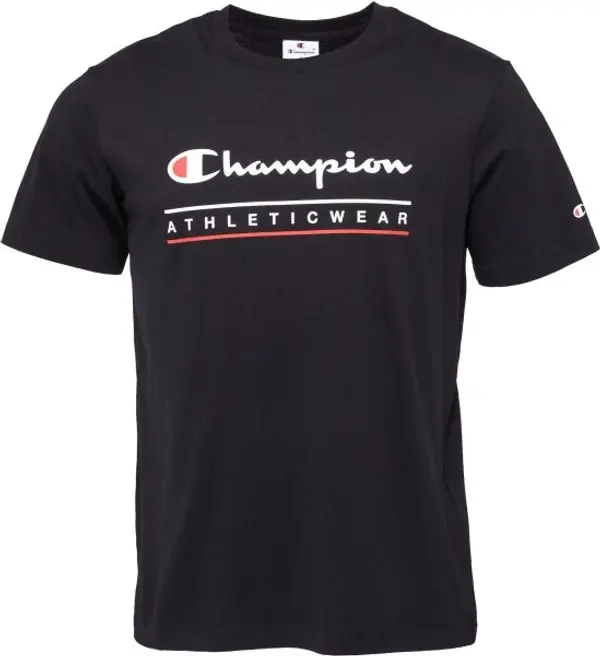 Champion Champion LEGACY Мъжка тениска, черно, размер