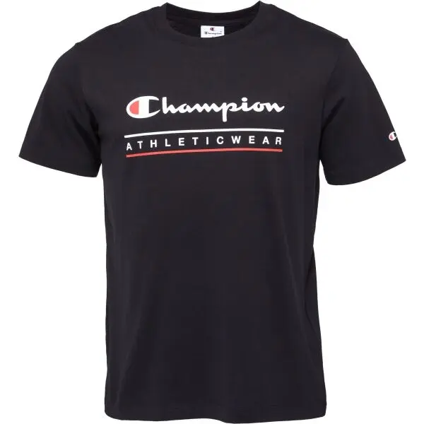 Champion Champion LEGACY Мъжка тениска, черно, размер