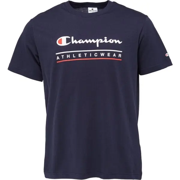 Champion Champion LEGACY Мъжка тениска, тъмносин, размер