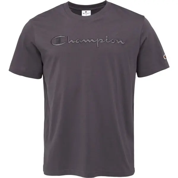 Champion Champion LEGACY Мъжка тениска, тъмносиво, размер