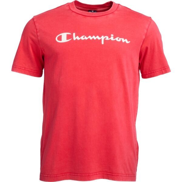 Champion Champion OLD SCHOOL CREWNECK T-SHIRT Мъжка тениска, червено, размер