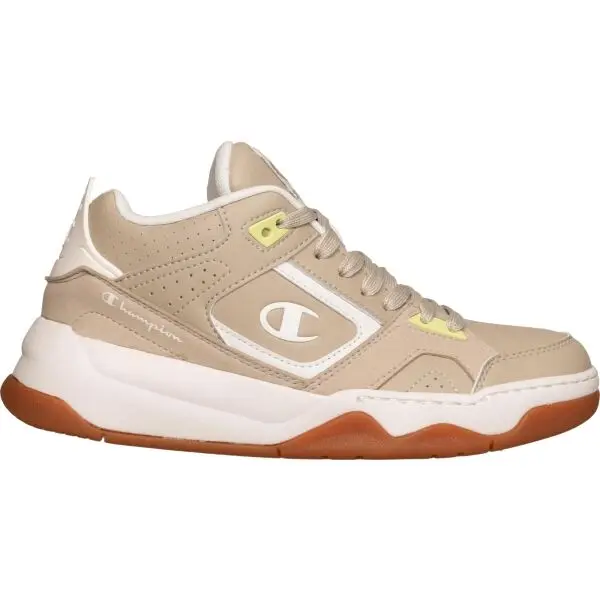Champion Champion OVERTIME MID CUT Дамски обувки за свободно време, бежово, размер 36.5