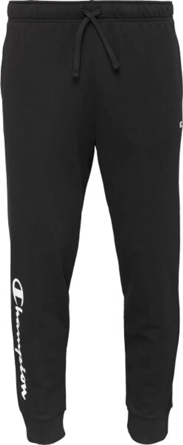 Champion Champion RIB CUFF Мъжки спортни панталони, черно, размер