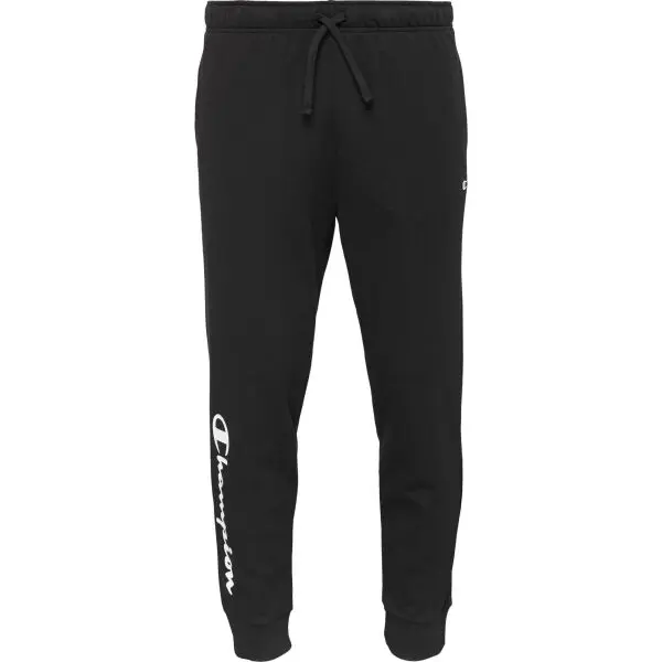 Champion Champion RIB CUFF Мъжки спортни панталони, черно, размер