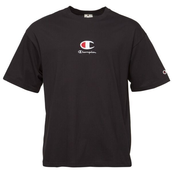 Champion Champion SCRIPT SHOP Мъжка тениска, черно, размер