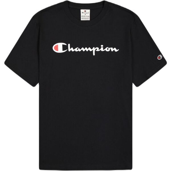 Champion Champion SCRIPT SHOP Мъжка тениска, черно, размер