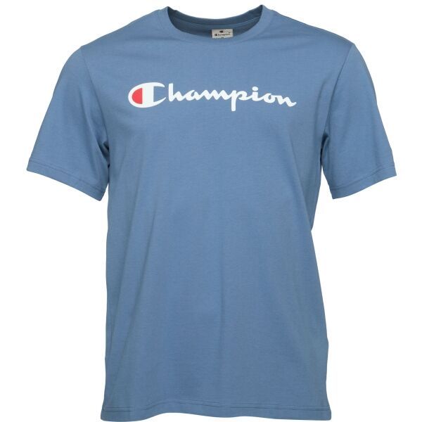 Champion Champion SCRIPT SHOP Мъжка тениска, синьо, размер