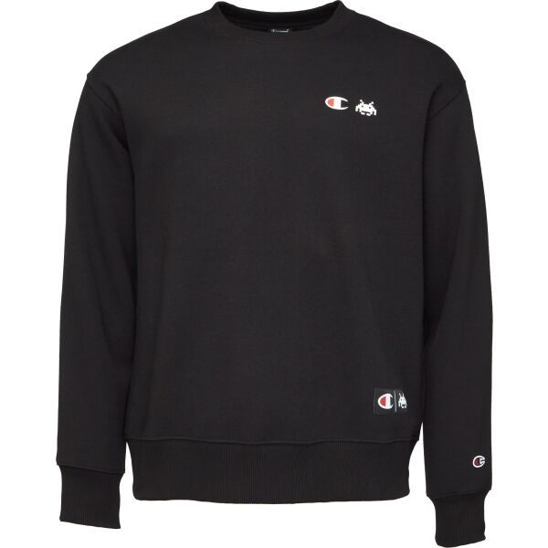 Champion Champion SPACE INVADERS Мъжки суитшърт, черно, размер
